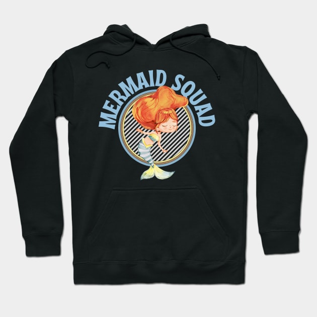 Mermaid Squad Hoodie by Hunter_c4 "Click here to uncover more designs"